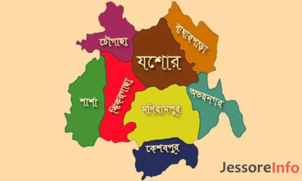 যশোর জেলার পোস্টাল কোড