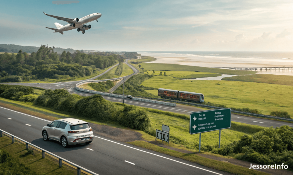 যশোর থেকে কক্সবাজার যাওয়ার উপায়