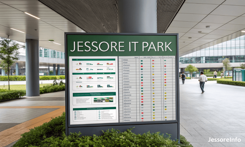 যশোর আইটি পার্ক কোম্পানির তালিকা